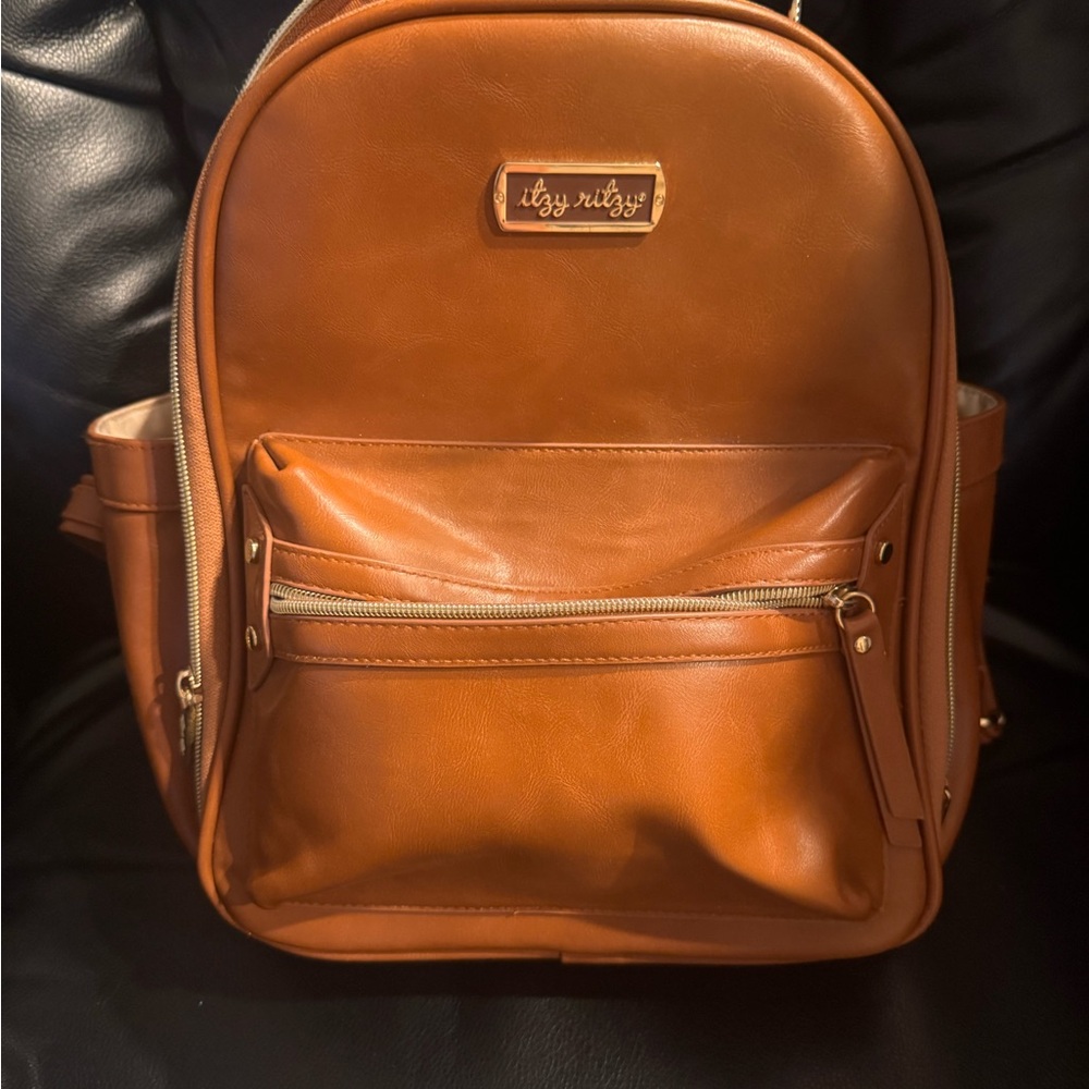 Itzy Ritzy Tan Backpack